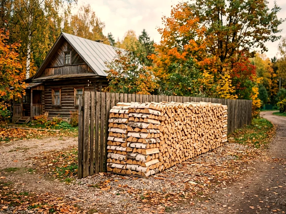 Берёза камерной сушки, Киевский, переулок Озёрная, 23
