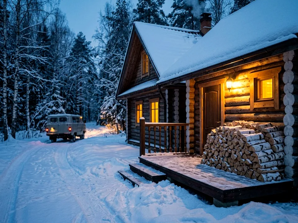 Круговая поленница holzhausen, Киевский, переулок Полевая, 29Е
